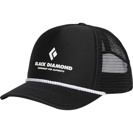 Black Diamond Flat Bill Trucker Hat - Men