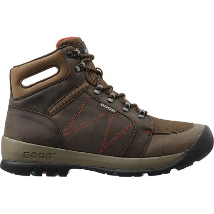 Bogs‎ Bend Men\'s Brown Mid Leather Hiking Boots Amazon.com | BOGS Men main image 2