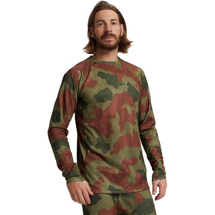 Burton AK Helium Power Grid Baselayer Crew Top - Men's - Men