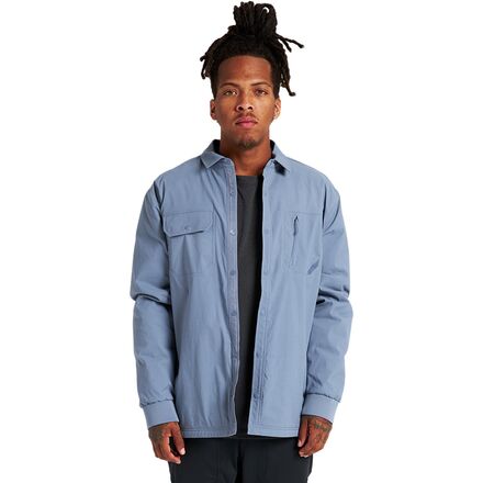 wool shacket men
