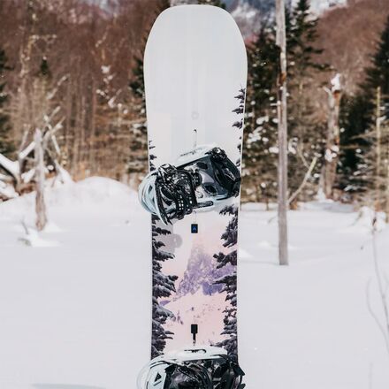 burton feelgood flying v snowboard - women's 2023 2018 like handing Burton Feelgood Flying V Women's
