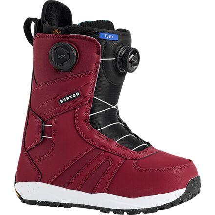 burton boa womens snowboard boots Burton Women's Felix BOA Snowboard Boots Red 9