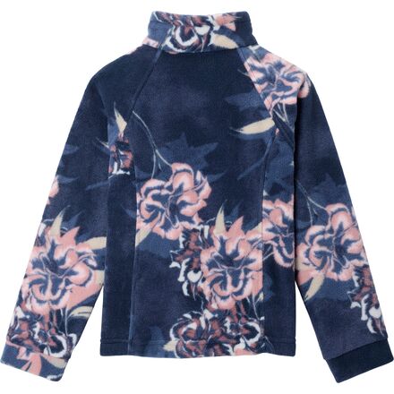 Columbia Girls Benton Springs II Printed Fleece Jacket - Youth Soft Warm Winter Coat