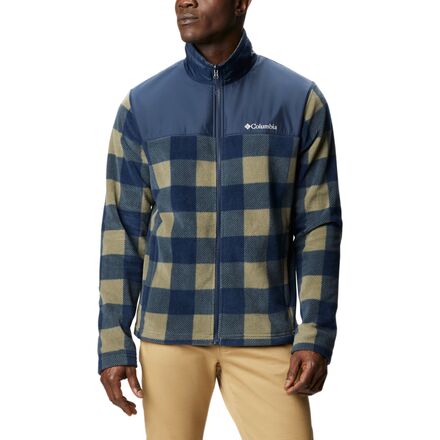 columbia plaid fleece