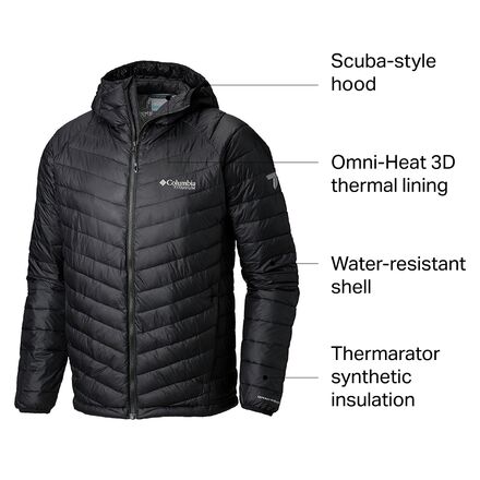 Columbia Titanium Snow Country Hooded Jacket - Men's - Men