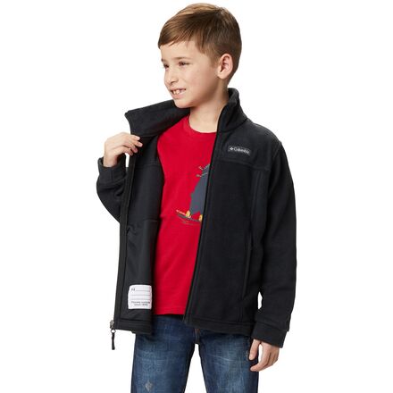 Columbia Steens Mountain II half snap fleece in blue