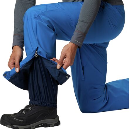 Columbia Pantaloni Da Neve Powder Stash Uomo - Impermeabili, Traspiranti, Con Tecnologia Omni-Heat, Taglia XL, Colore Fossile Antico
