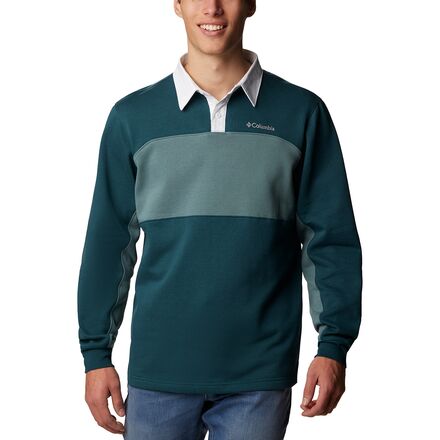 ウェア COLUMBIA KNITHEAVY WEIGHT RUGBY SHIRTS Vintage Columbia Multi Chest Stripe Knit Rugby Shirt | Urban