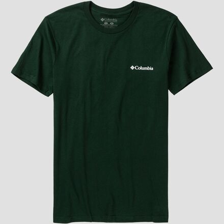 Tシャツ・カットソー COLUMBIA Men T Shirts 2030725 397 Green Columbia Commute Short-Sleeve T-Shirt - Men's - Men