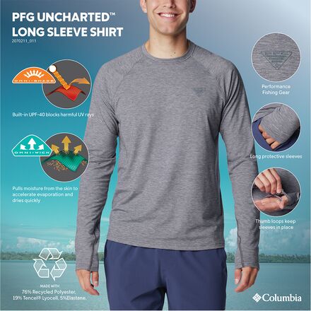 Chemise à manches longues Elite PFG Bahama™ pour femme