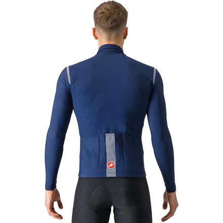 CASTELLI　TUTTO NANO ROS JERSEYサイズM CASTELLI Tutto Nano RoS Jersey for Warmth and Visibility
