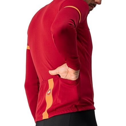 ［ジ&amp;ジ］カステリ Fondo Long Sleeve Jersey Castelli Fondo Full-Zip Long-Sleeve Jersey - Men's - Men