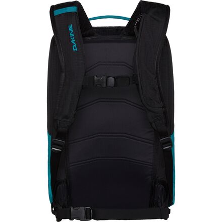 Dakine Women’s Mission Pro 18L Black Winter Backpack with Teal Accents Dakine Womens Mission Pro 18L Backpack - Deep Lake 10002071 main image 4