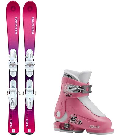 Kids Pink' Alpine Skis | Steep & Cheap