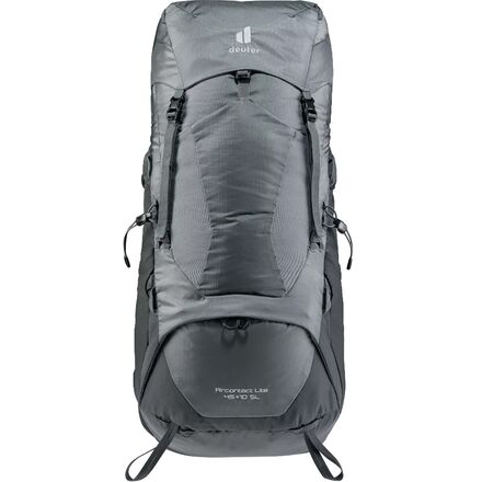 deuter aircontact lite 60 10l sl backpack graphite-black Women's Pro 65+10L Hiking with Narrow Fit, 65+10 Liters you have ample space to organize all your essentials Aircontact Lite 35 + 10