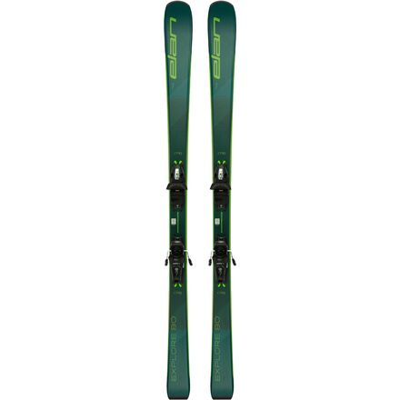 Elan Explore 80 Power Shift Green Ski + EL 10.0 GW Binding - Ski