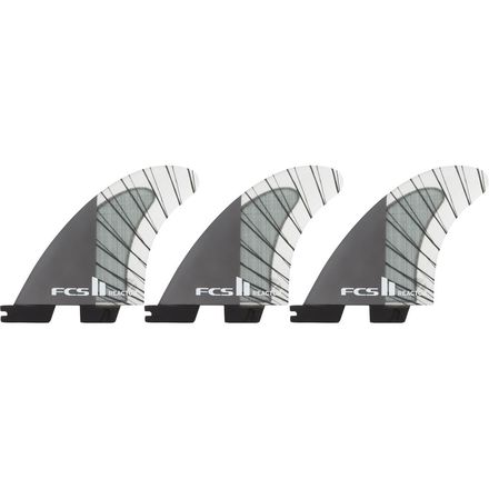 FCS II Reactor Performance Core Carbon Tri Surfboard Fins - Surf