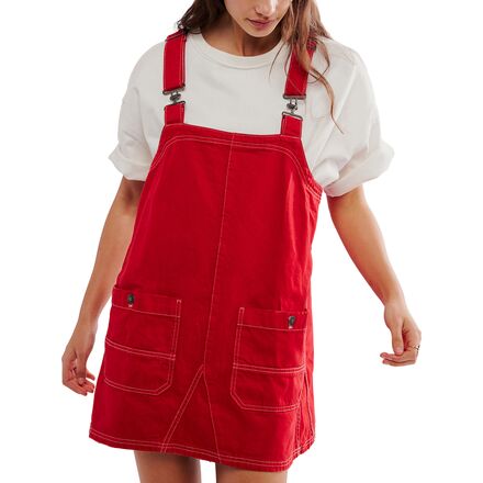 free people smock mini dress overalls Free People Overall Smock Mini Dress - Women's