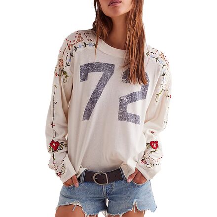 (取寄) フリーピープル レディース リリス ティー Free People women Lilith Tee Tofu Free People Lilith T-Shirt - Women's - Women