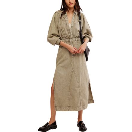 long sleeve tea length formal dresses Pleated Chiffon Long Sleeve Tea Length Gown - Women Formal Evening Dress by Ladivine CD242S