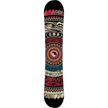 【新品】GNU ladies choice 153.5 Gnu Asym Ladies Choice C2X Snowboard - Women's - Snowboard