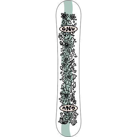 Gnu Velvet Snowboard - 2023 - Women's - Snowboard