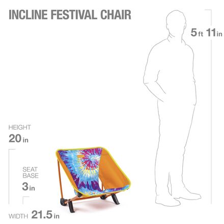 Helinox Incline Festival Chair - Hike & Camp