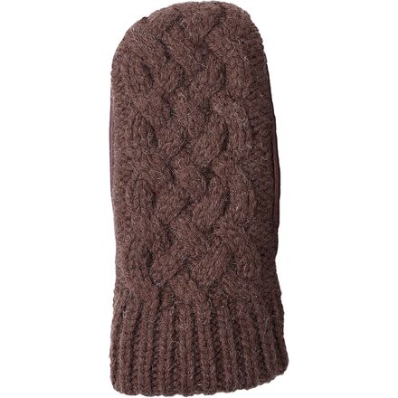 Hestra Ragnhild Cable Knit Insulated Wool Mitt 