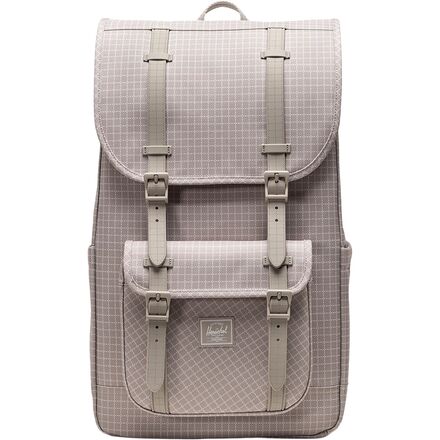 herschel backpack clearance Supply Co Pop Quiz backpack, Raven crosshatch, 22L, Grey forward adults Herschel Supply Co. Survey Pack
