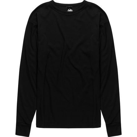 ★★ ★★ Men's Black Long Sleeve Archive Fleece HFX Fleece Long-Sleeve Baselayer - Men's - Men