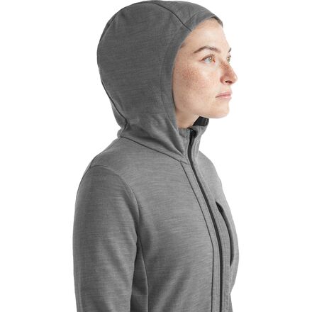 Icebreaker Quantum III Long-Sleeve Zip Hoodie - Women's - Women
