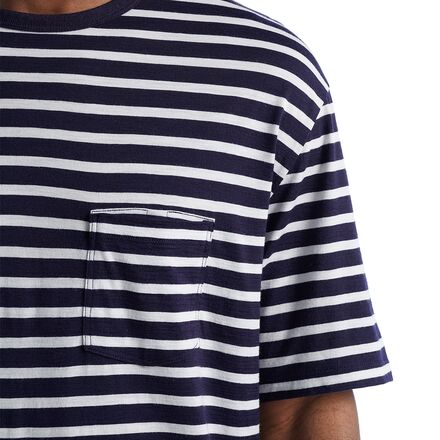Icebreaker Granary Stripe Short-Sleeve Pocket T-Shirt - Men's - Men