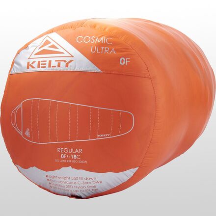Kelty Cosmic Ultra 800 DriDown Sleeping Bag: 0F Down Hike Camp