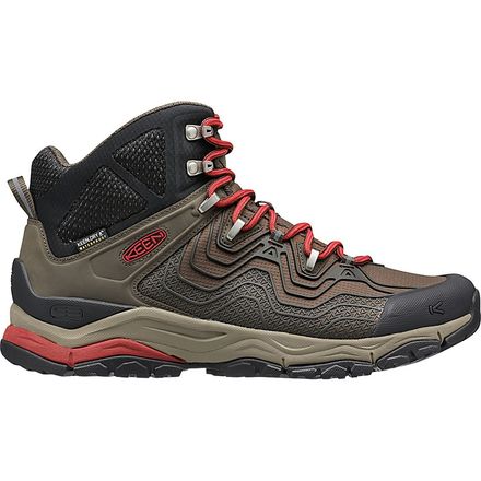 Keen Aphlex Men’s Keen Dry Waterproof Shoes Black/Red Size 8.5 Hiking Outdoors KEEN Aphlex Mid Waterproof Hiking Boot - Men main image 4