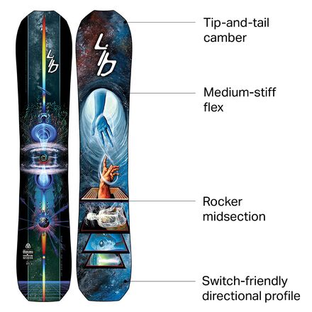 Lib Technologies Golden Orca Snowboard - 2022 - Snowboard