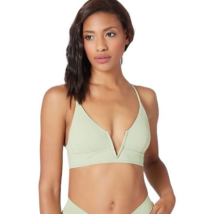 [2000ARCHIVES] NYMPH BIKINI TOP ★すぐ品切れ★ Crinkle Fuller Bust Plunge Bikini Top | boohoo