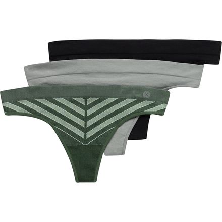 Layer 8 Seamless Thong Underwear - 3-Pack - Women's - Women