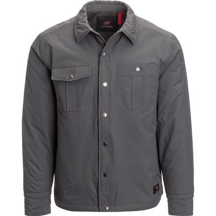 Mountain and Isles Shirt Puffer Jacket 