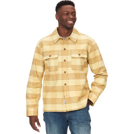 marmot dress shirt Marmot Shirt Mens Size L Plaid Lightweight Button Up Short Sleeve Outdoor