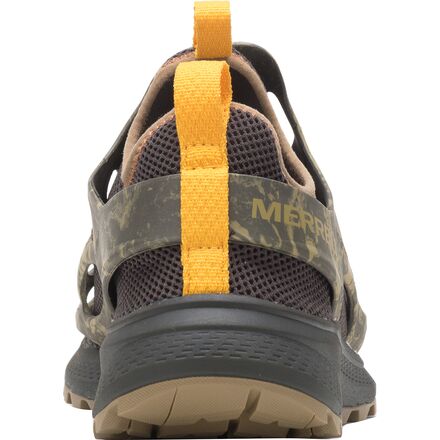 Merrell Hydro Runner Men\'s 12 Olive Camo Yellow Water Shoes J067027 NWOB Merrell Hydro Runner Shoe - Men main image 3