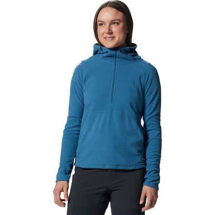 Mountain Hardwear Summit Grid 1/2-Zip Hoodie - Women's - Women
