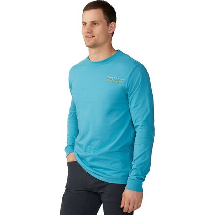 Mountain Hardwear Logo Landscape Long-Sleeve T-Shirt - Men's - Men