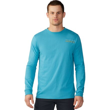 Mountain Hardwear Logo Landscape Long-Sleeve T-Shirt - Men's - Men