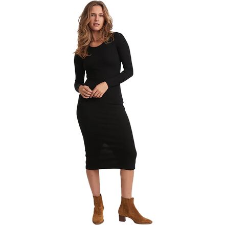 long sleeve lycra dress Leila Charming Long Sleeves Slit Chiffon Dresses, Candy Pink main image 0