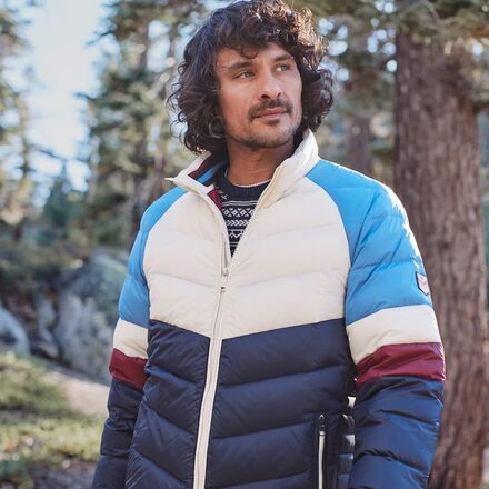 Marine Layer Zurich Colorblock Puffer - Men's - Men