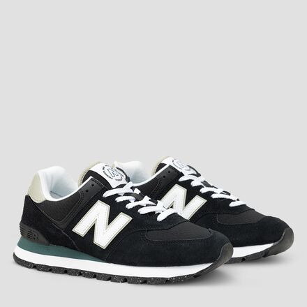 ☆大人気☆New Balance 574 Rugged Black/White New Balance 574 Rugged Shoe - Men