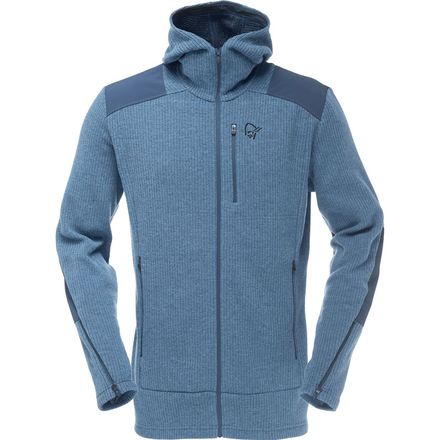 Norrona Tamok Warm/Wool2 Hooded Fleece Jacket - Men's - Men