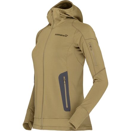 Norrona Falketind Power Grid Hooded Jacket - Women's - Women Norrona Falketind Power Grid Hooded Jacket - Women's - Women