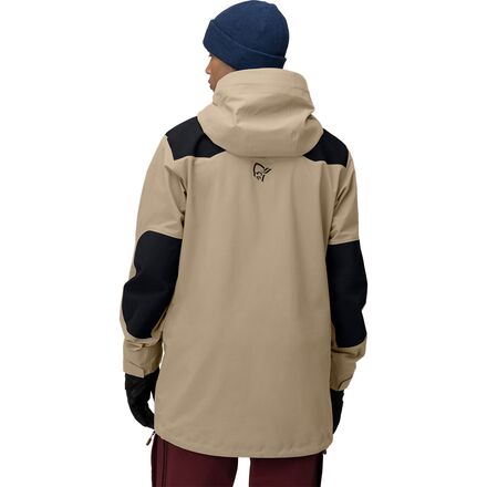 NORRONA tamok ジャケット ベージュ・ネイビー Norrona Tamok Gore-Tex Performance Shell Jacket - Men's - Men