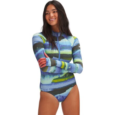 nike long sleeve swim suit